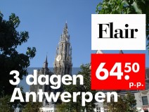 3 dagen Antwerpen weekend aanbieding